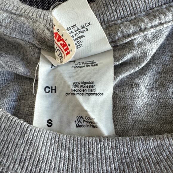 Vintage Fruit of the Loom England National Team Gray Soccer T Shirt Men's Small - Picture 3 of 6